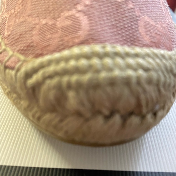 Cloth espadrilles Gucci Multicolour size 36.5 EU in Cloth  Gucci leather and cloth Esperadilles